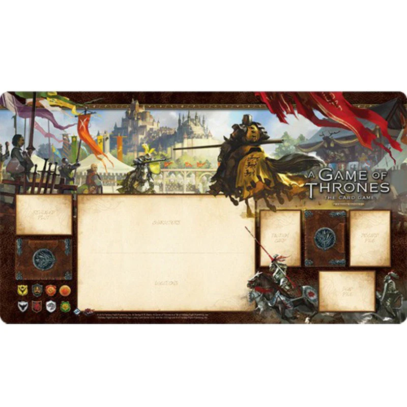 Fantasy Flight Games Game of Thrones Knights of the Realm Playmat