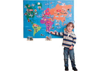 Felt Creations - World Felt Map - Image 4
