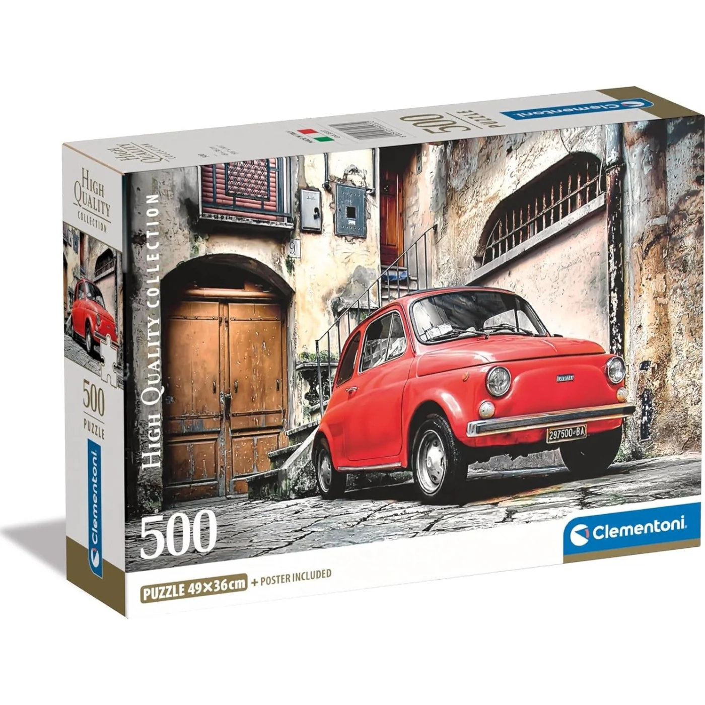 Fiat 500 Compact 500 Piece Jigsaw (Compact)