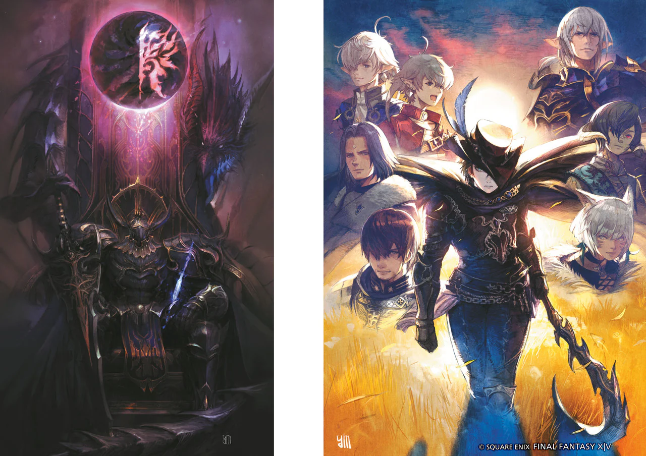 Final Fantasy XIV Endwalker The Art of Resurrection Beyond the Veil Softcover - Image 2