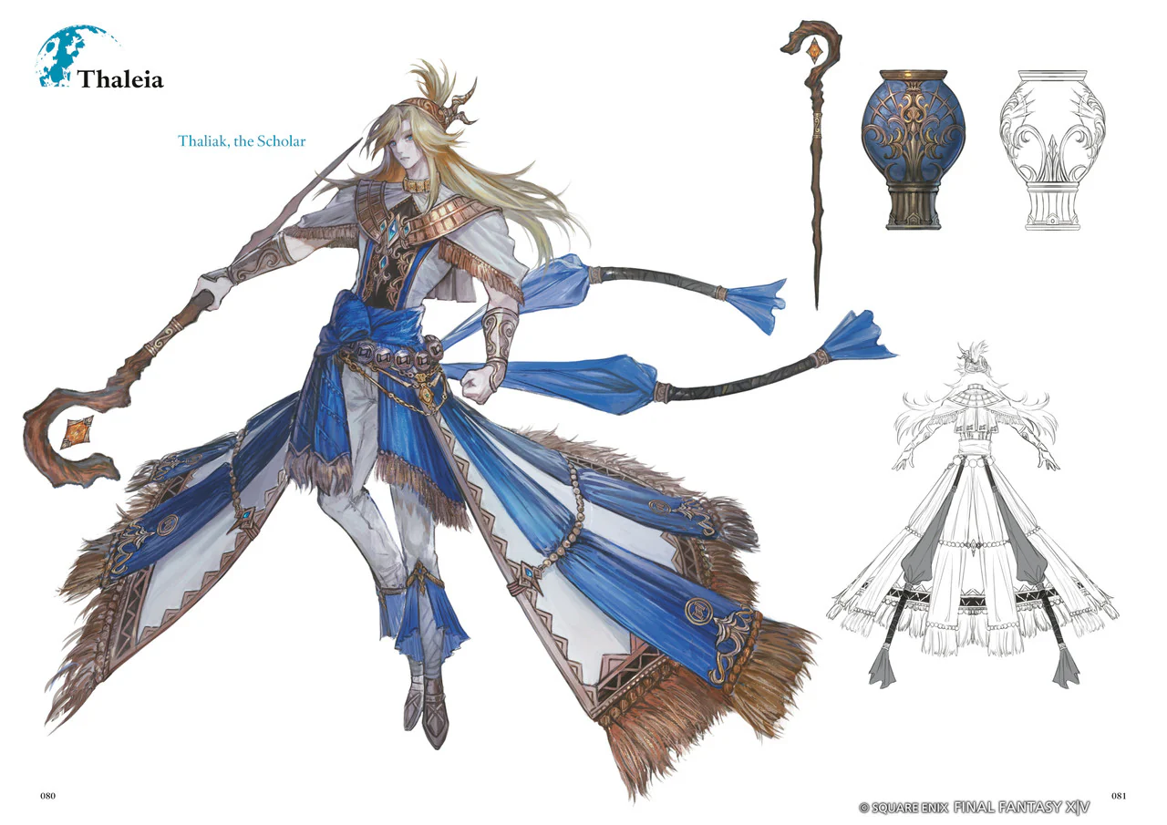 Final Fantasy XIV Endwalker The Art of Resurrection Beyond the Veil Softcover - Image 4