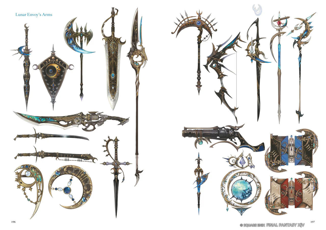 Final Fantasy XIV Endwalker The Art of Resurrection Beyond the Veil Softcover - Image 6