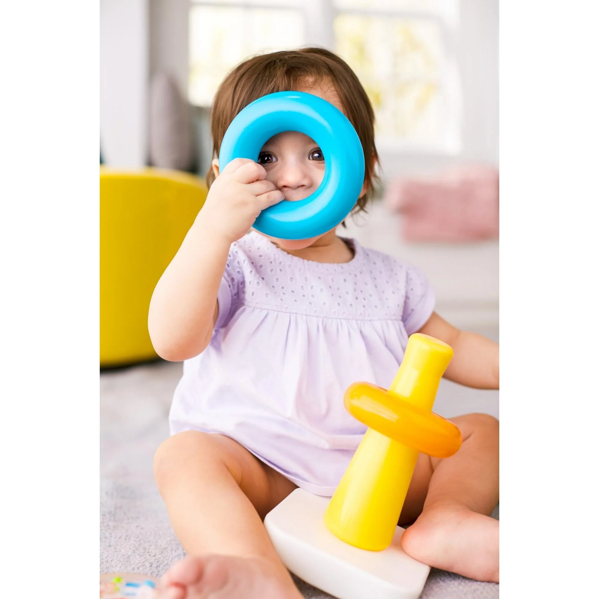Fisher-Price Rock-A-Stack Sleeve Infant Stacking Toy - Image 5