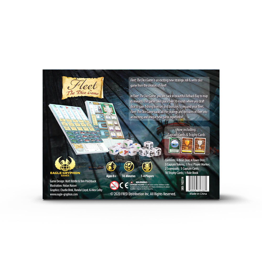 Fleet: The Dice Game 2nd Edition - 1-4 Players - Image 2
