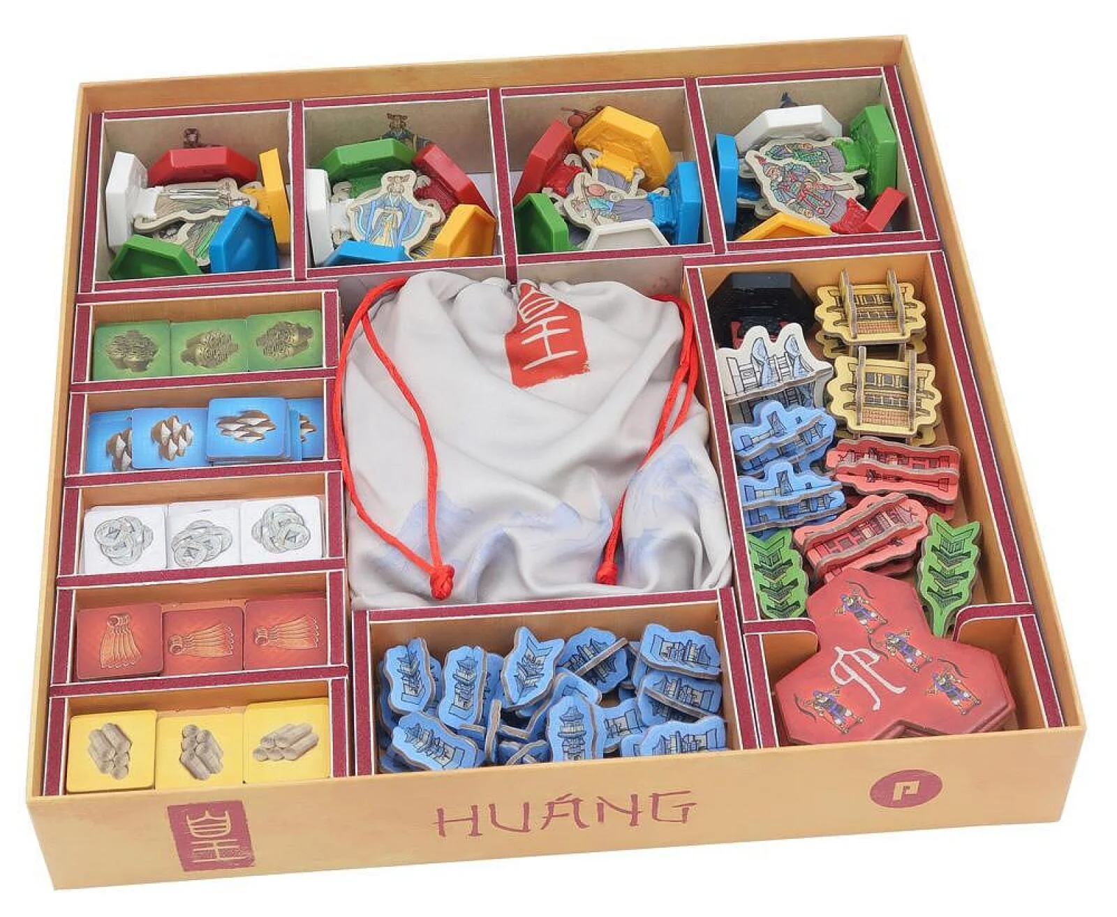 Folded Space - Colour Board Game Insert for HUANG