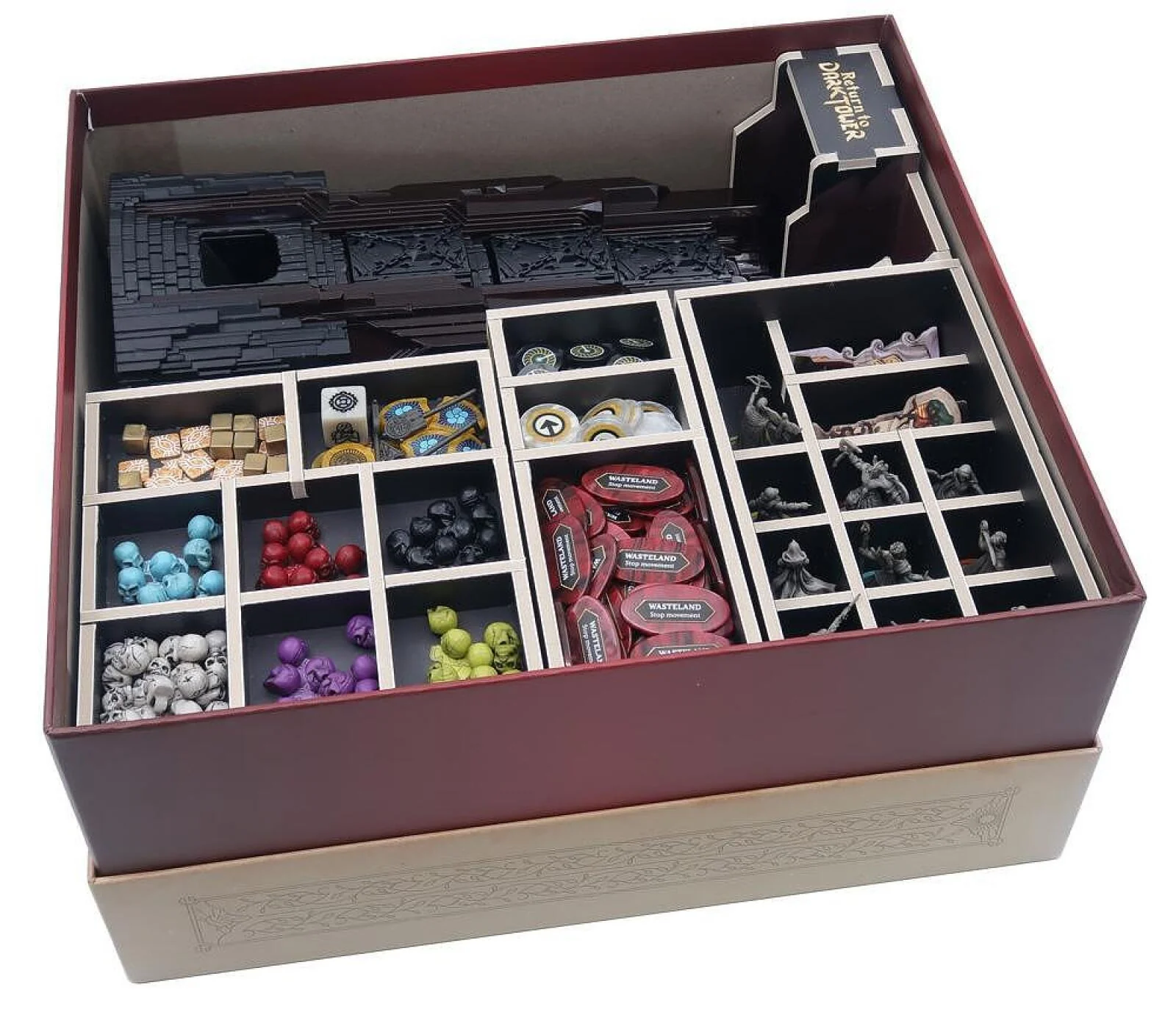 Folded Space - Colour Board Game Insert for Return to Dark Tower