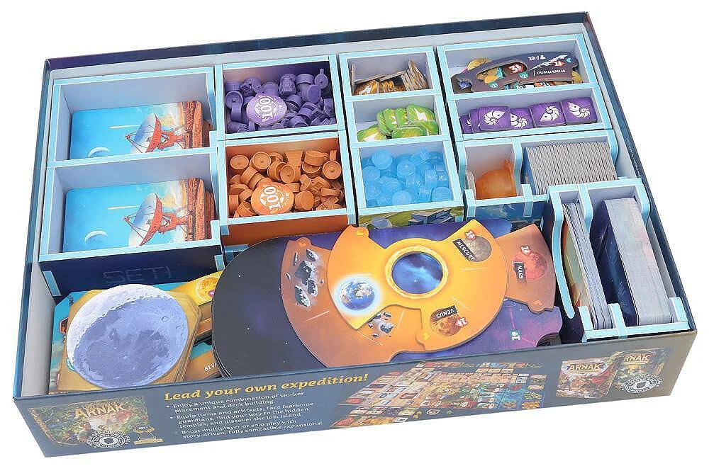 Folded Space - Colour Board Game Insert for SETI