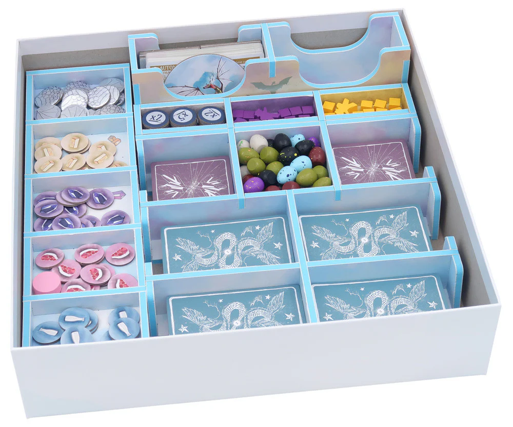 Folded Space - Colour Board Game Insert for Wyrmspan