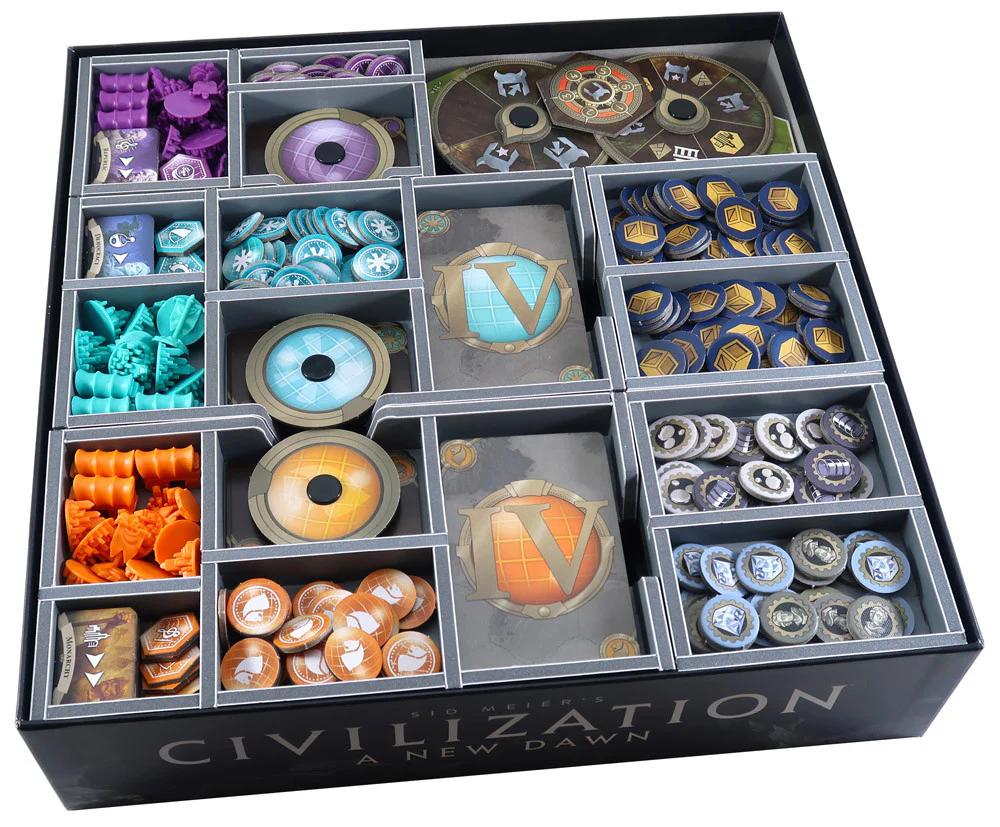 Folded Space - Game Inserts for Civilization A New Dawn
