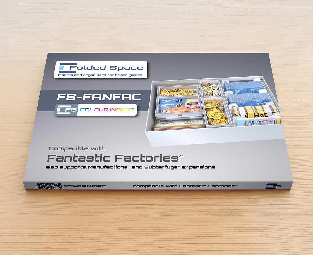 Folded Space - Game Inserts for Fantastic Factories