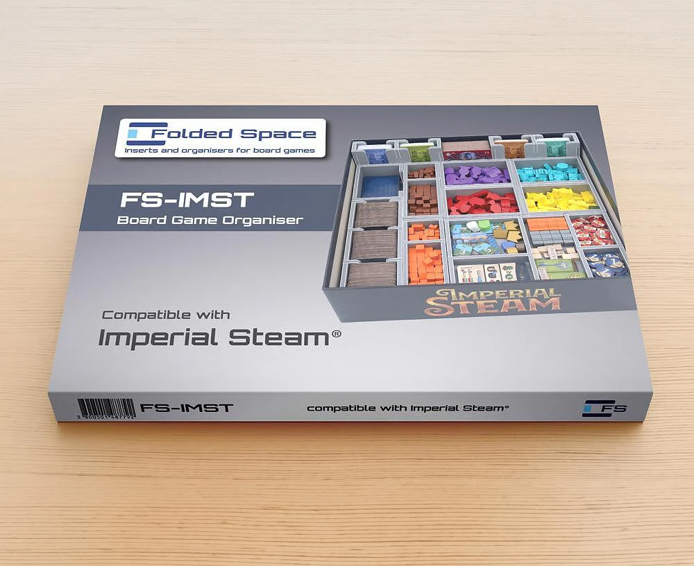 Folded Space - Game Inserts for Imperial Steam