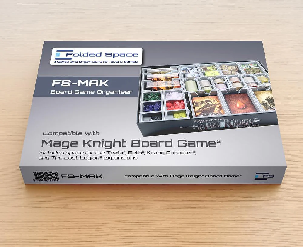 Folded Space - Game Inserts for Mage Knight