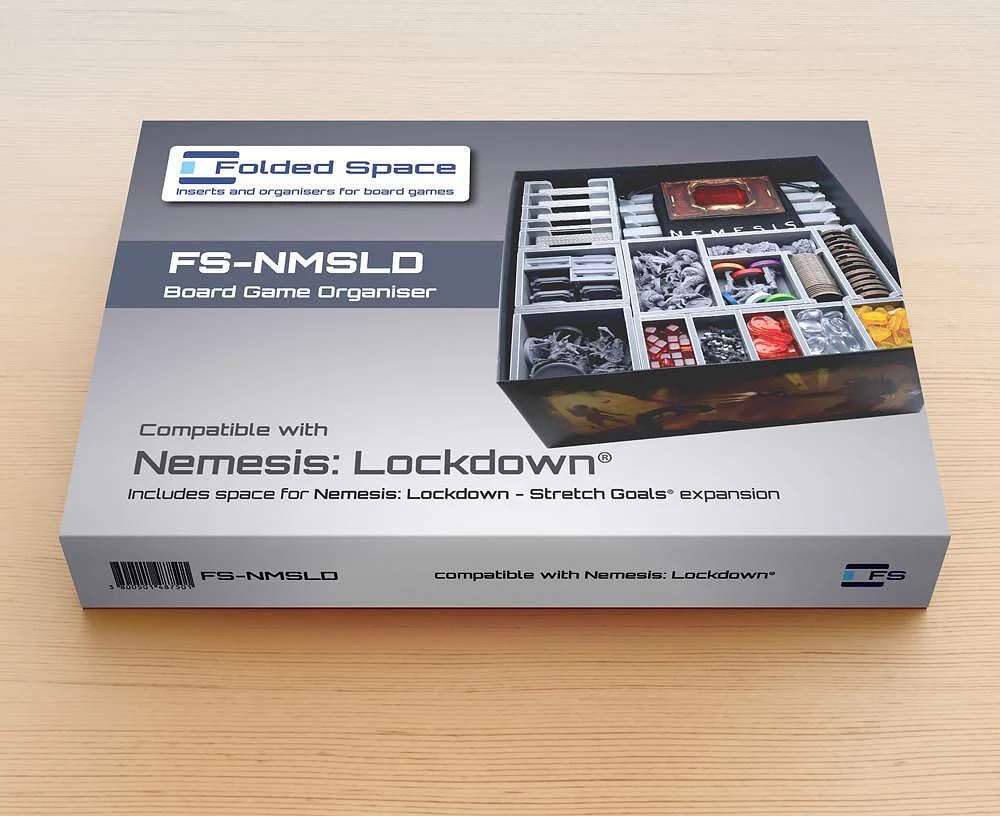 Folded Space - Game Inserts for Nemesis Lockdown