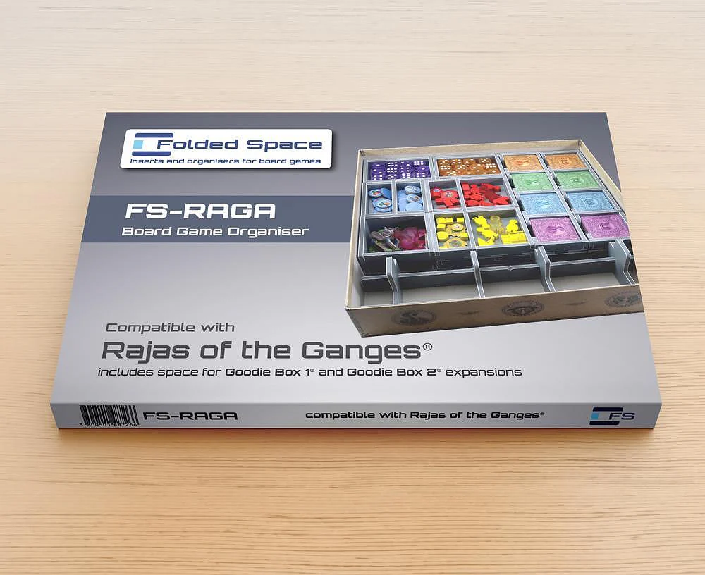 Folded Space - Game Inserts for Rajas of the Ganges