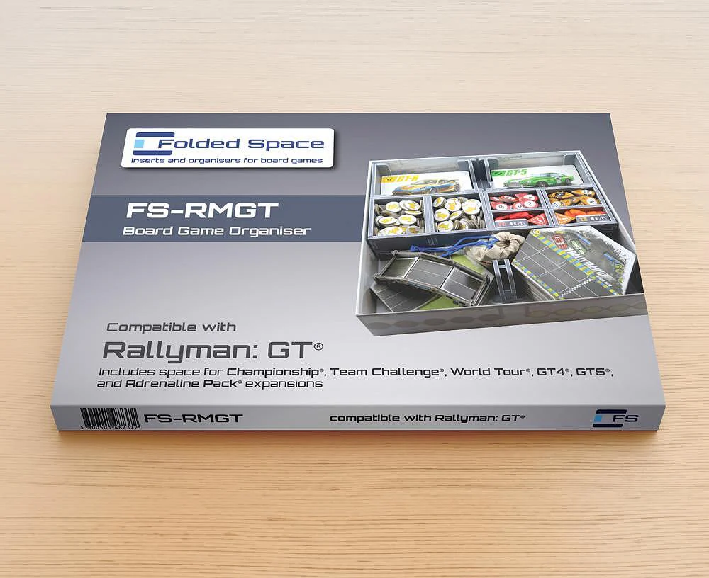 Folded Space - Game Inserts for Rallyman GT
