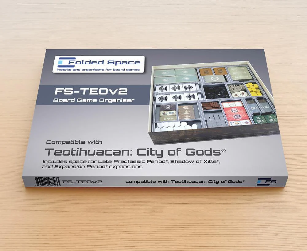 Folded Space - Game Inserts for Teotihuacan and Expansion