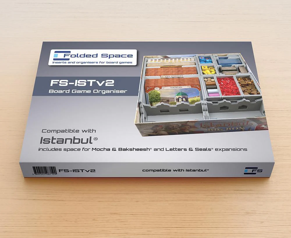 Folded Space - Game Inserts - Istanbul / Istanbul Big Box and Expansions