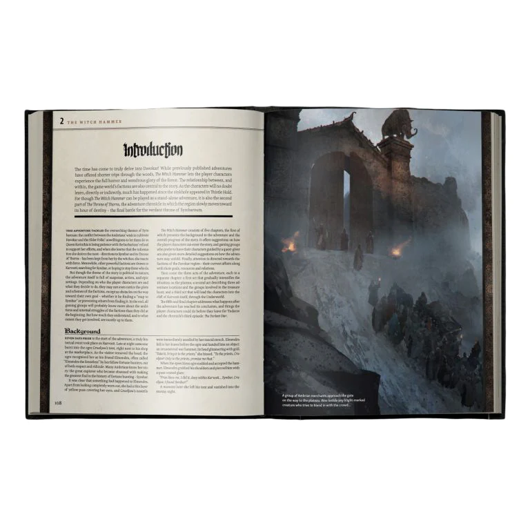 Free League Ruins of Symbaroum 5E - Throne of Thorns Hardcover Book - Image 2