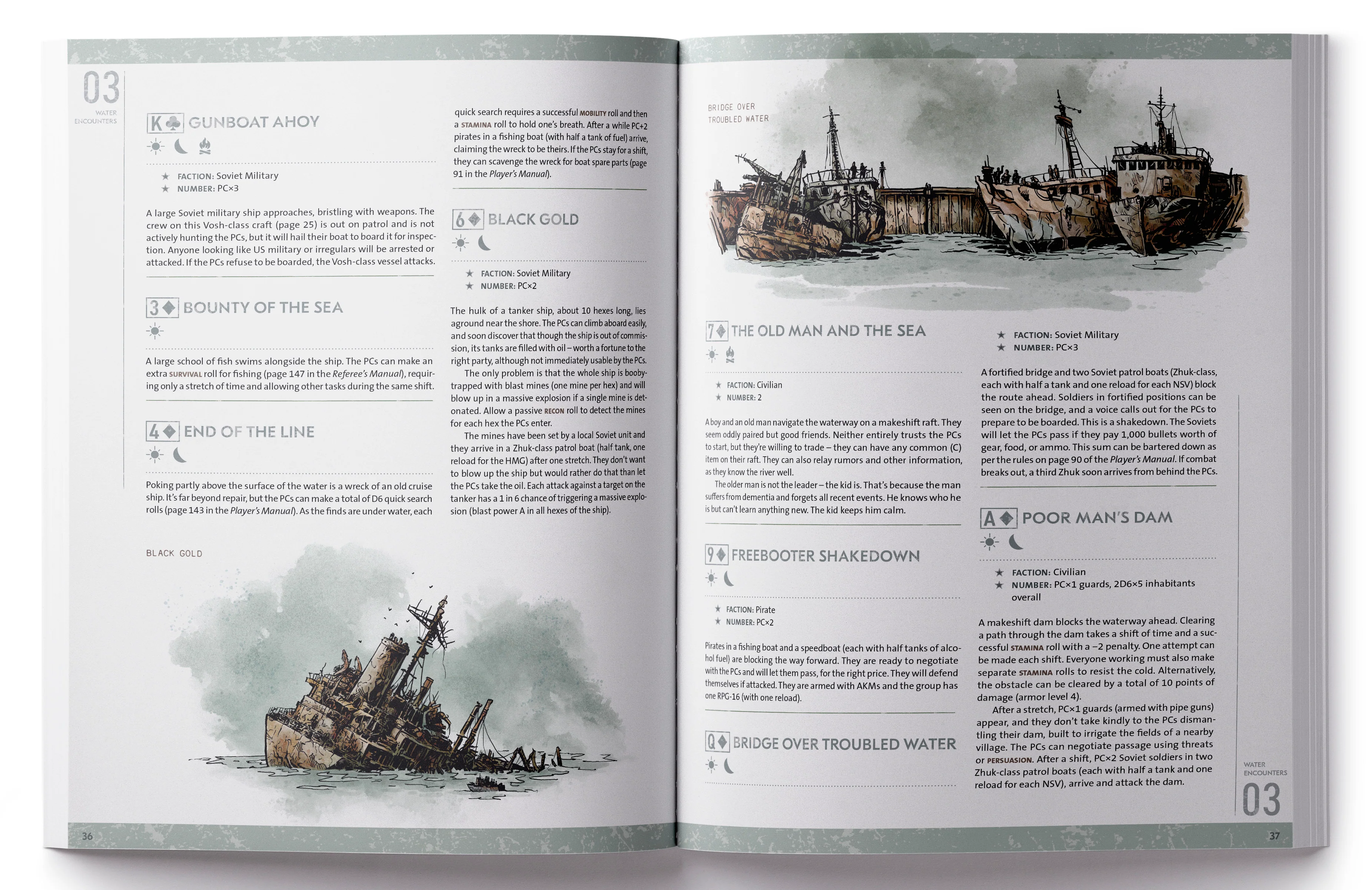 Free League Twilight: 2000 Hostile Waters RPG Book - Image 3