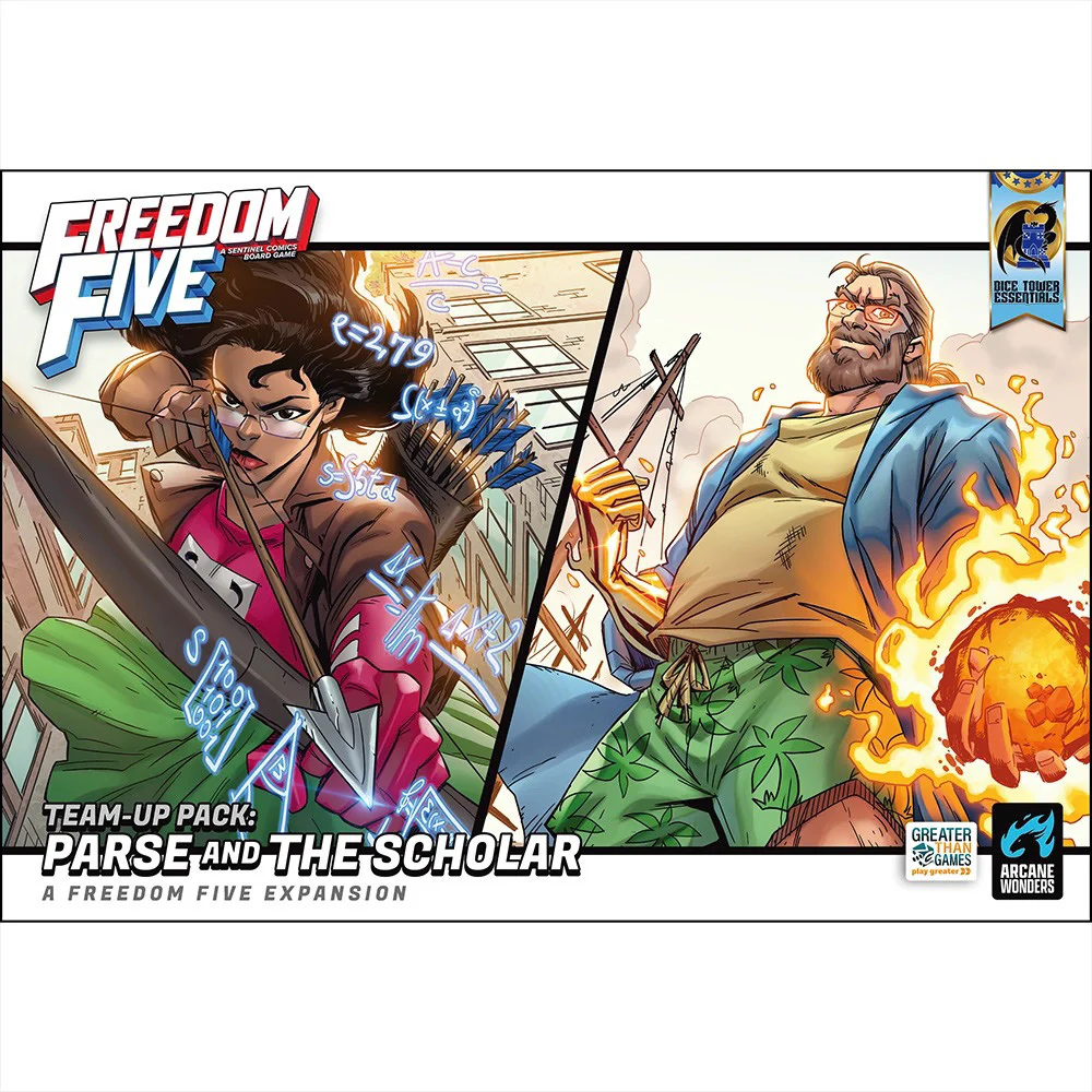 Freedom Five: Team-Up Pack - Parse and The Scholar Expansion