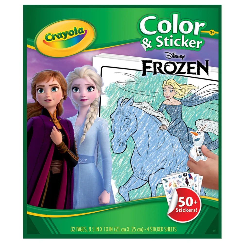 Frozen Colour & Sticker Book