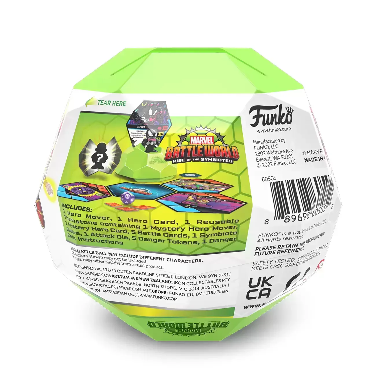 Funko Games - Marvel Battleworld Rise of the Symbiotes Series 4 Battle Ball - Image 2