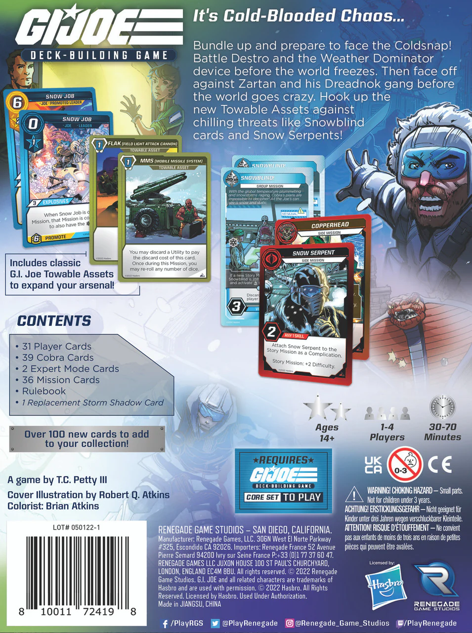 G.I. Joe Deck-Building Game - Cold Snap Expansion - Image 2
