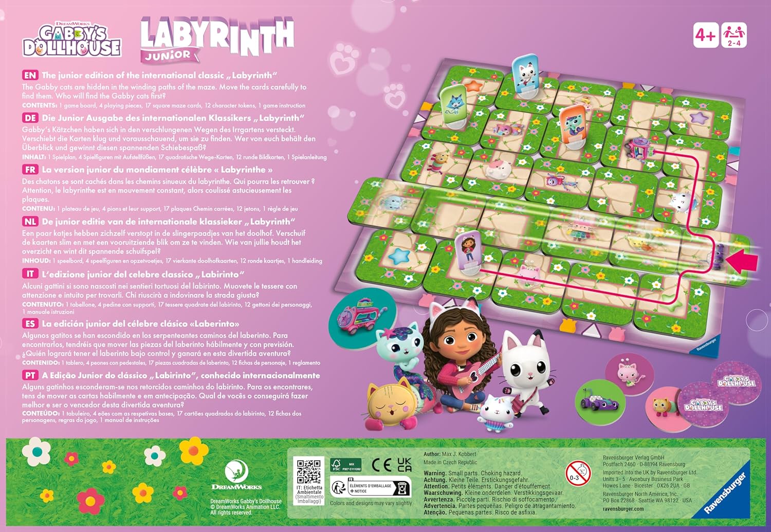 Gabby's Dollhouse Junior Labyrinth Game - Image 2