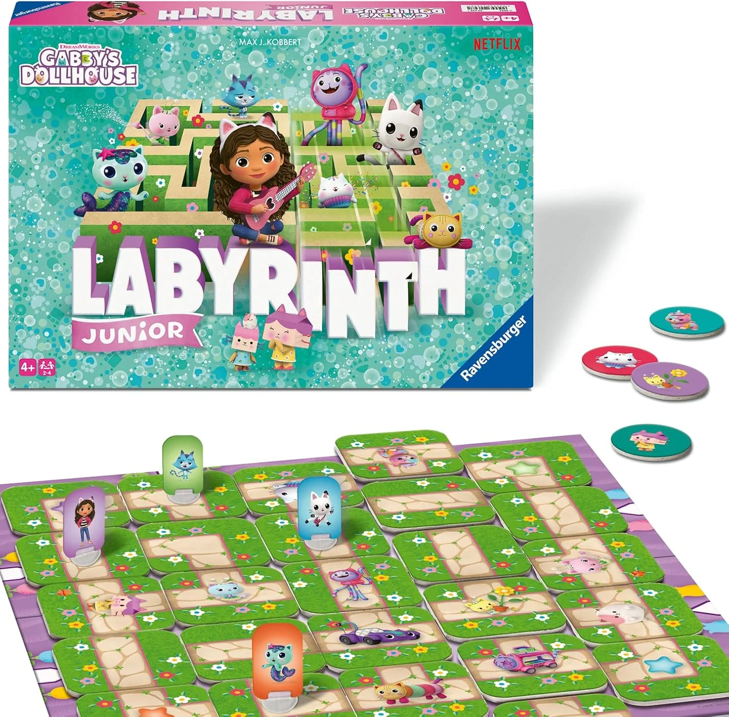 Gabby's Dollhouse Junior Labyrinth Game - Image 3