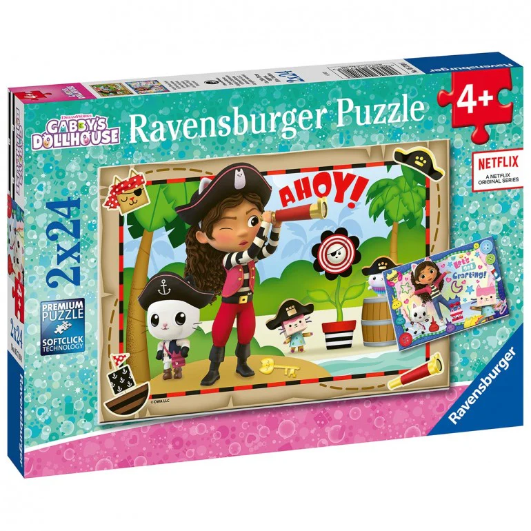 Gabby's Dollhouse No 2 WT 2x24 Piece Jigsaw