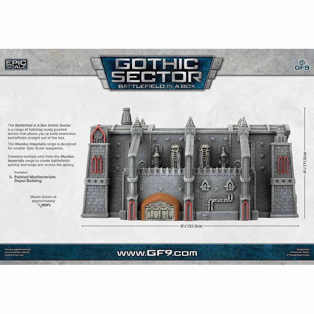 Gale Force Nine Battlefield in a Box: Gothic Sector - Mundus Imperialis: Manfactorium Depot - Image 2