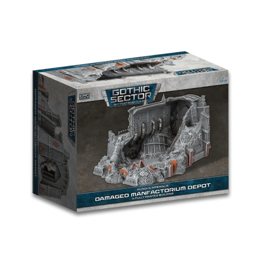 Gale Force Nine Battlefield in a Box: Gothic Sector - Mundus Imperialis: Manufactorium Depot (Damaged)
