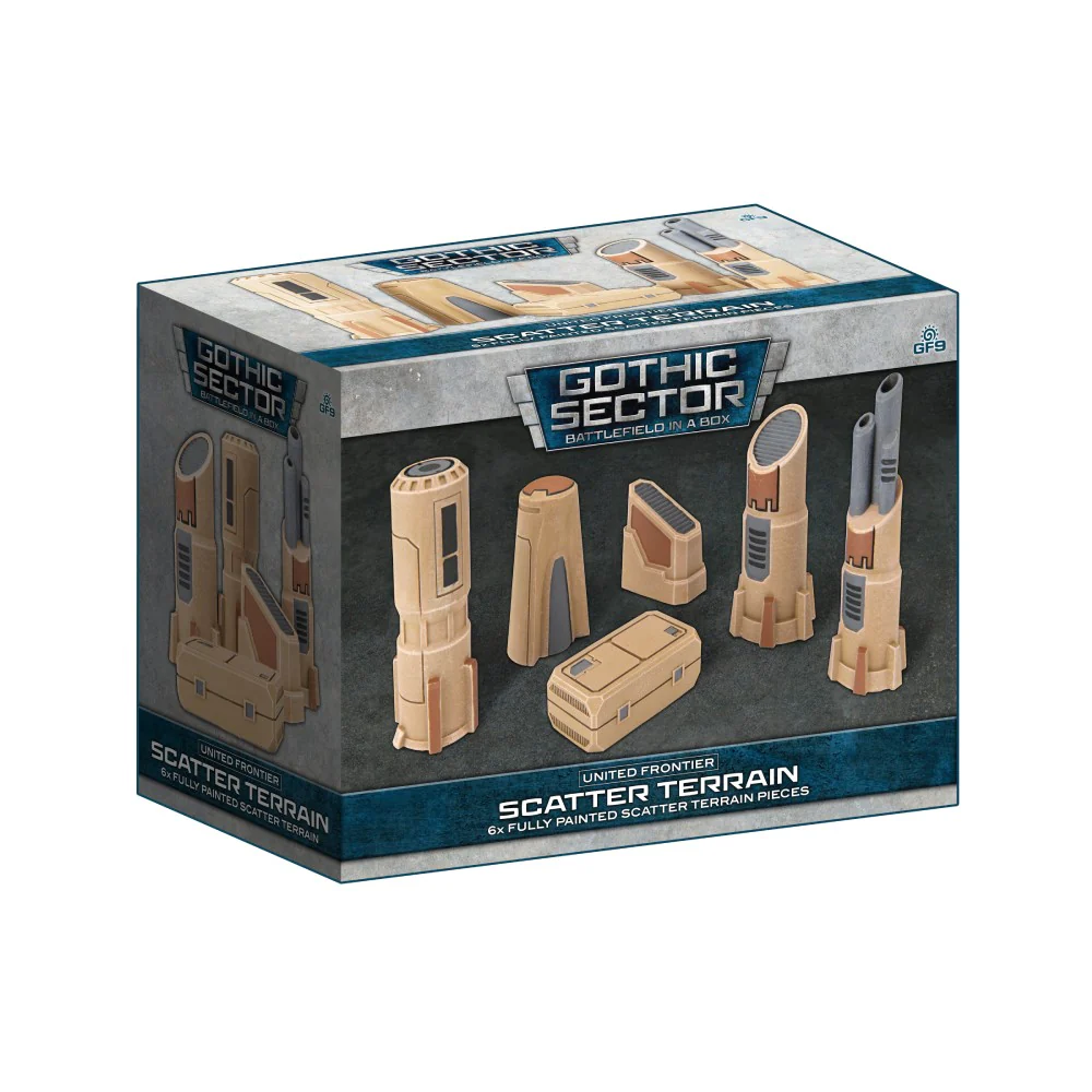 Gale Force Nine Gothic Sector: United Frontier Scatter Terrain