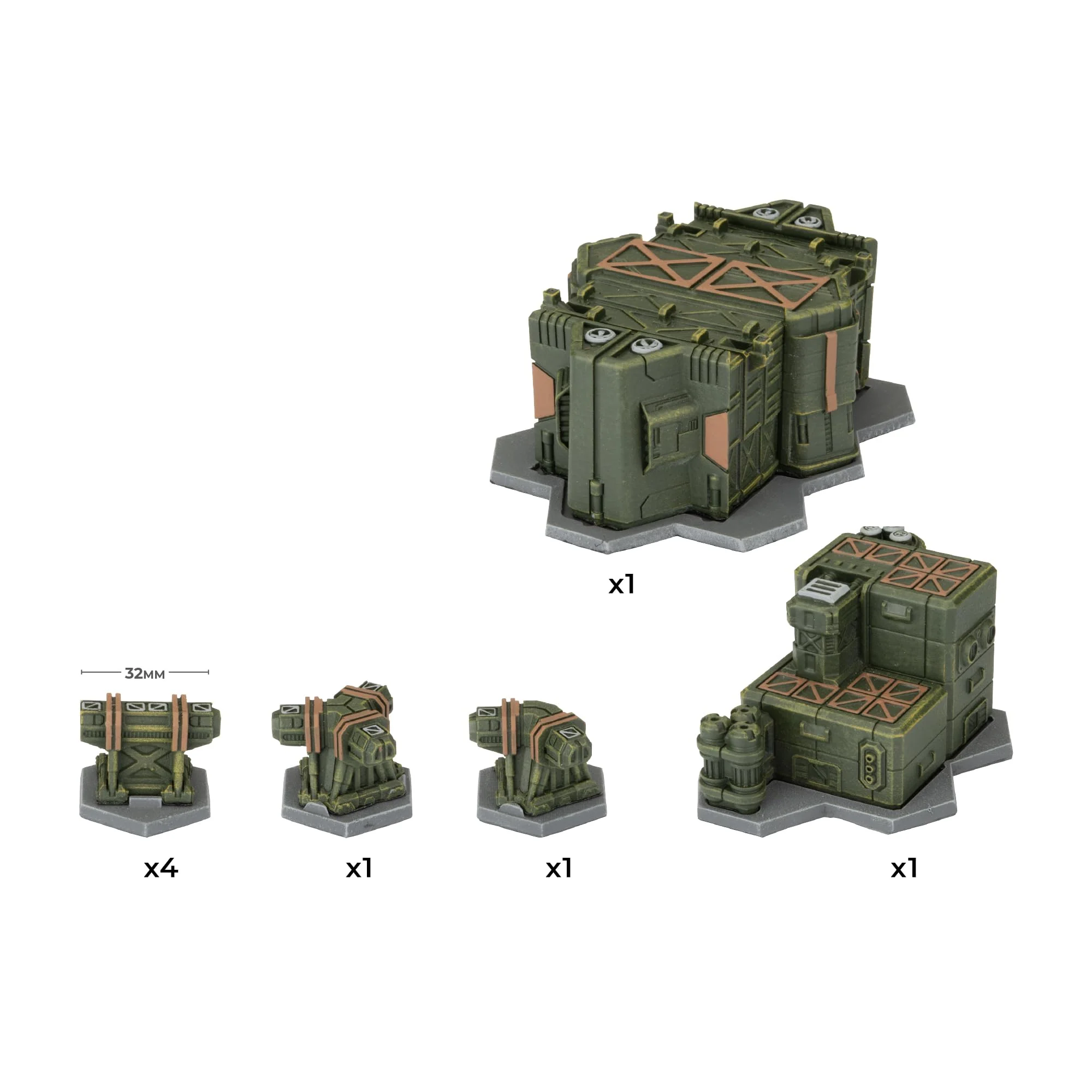 Gale Force Nine Hextech Dropbase Delta Terrain - Power Station - Image 4