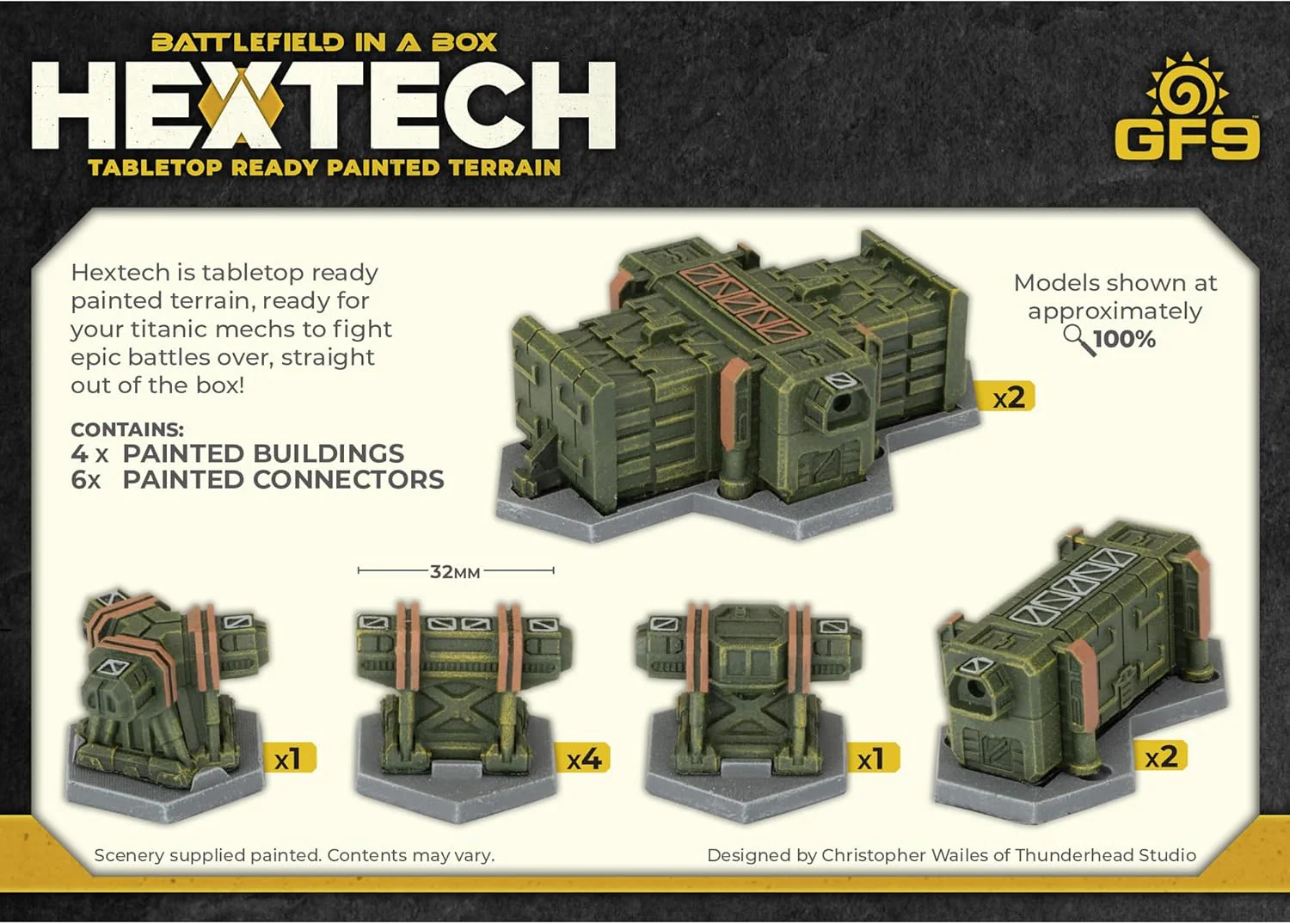 Gale Force Nine Hextech Terrain: Dropbase Delta - Personnel Buildings - Image 2