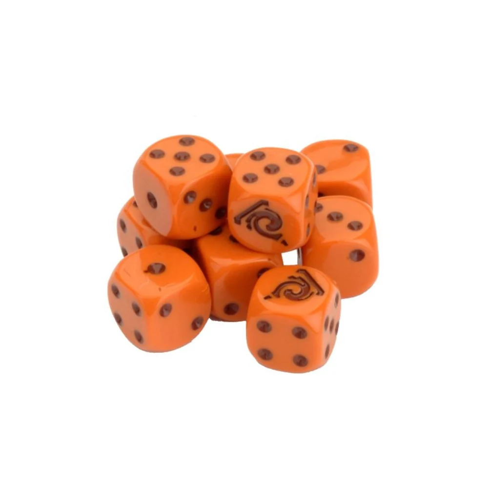 Gale Force Nine - Star Trek Ascendancy d6 Dice 9-Piece Set - Vulcan
