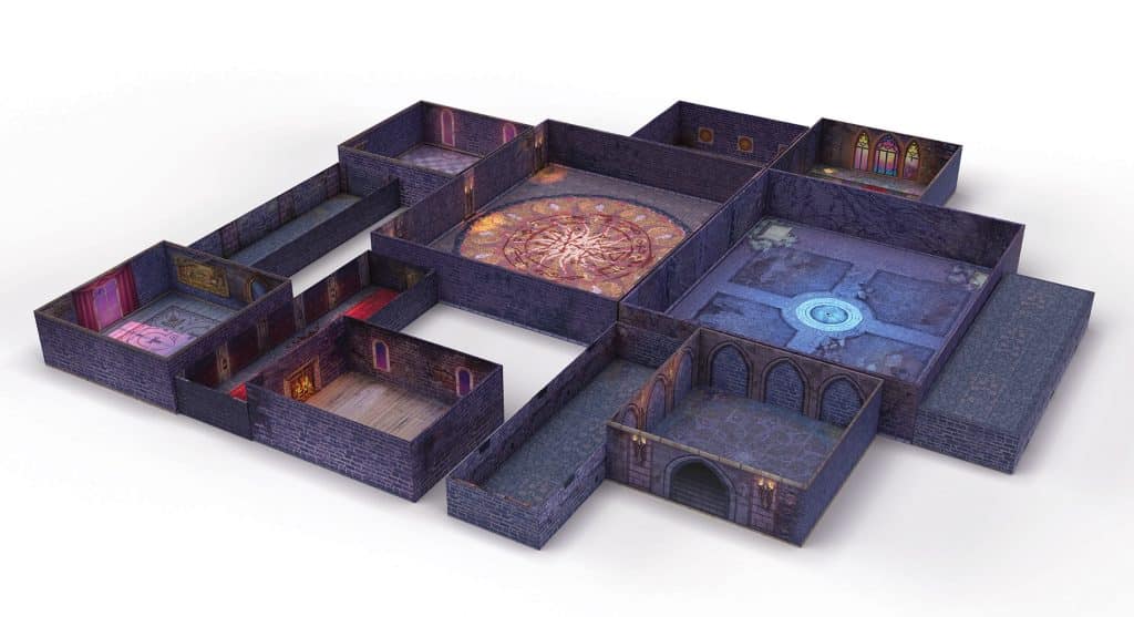 Gale Force Nine Tenfold Dungeon: The Castle Modular Roleplaying Terrain Set - Image 2
