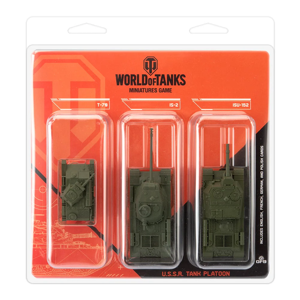 Gale Force Nine World of Tanks USSR Tank Platoon