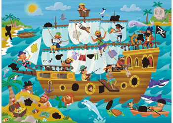 Galt - Pirate Ship Puzzle - Image 2