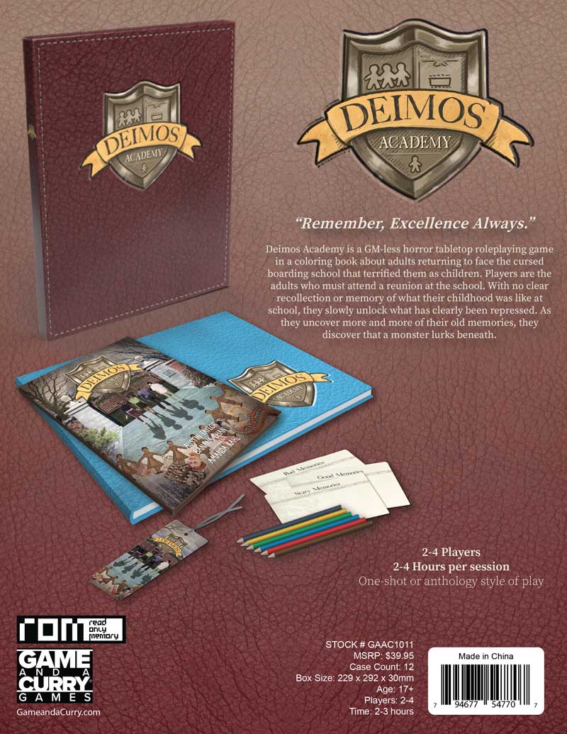 Game and a Curry Deimos Academy RPG - Image 3