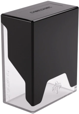 Gamegenic - Bastion Deck Box 50+ - Black/Clear