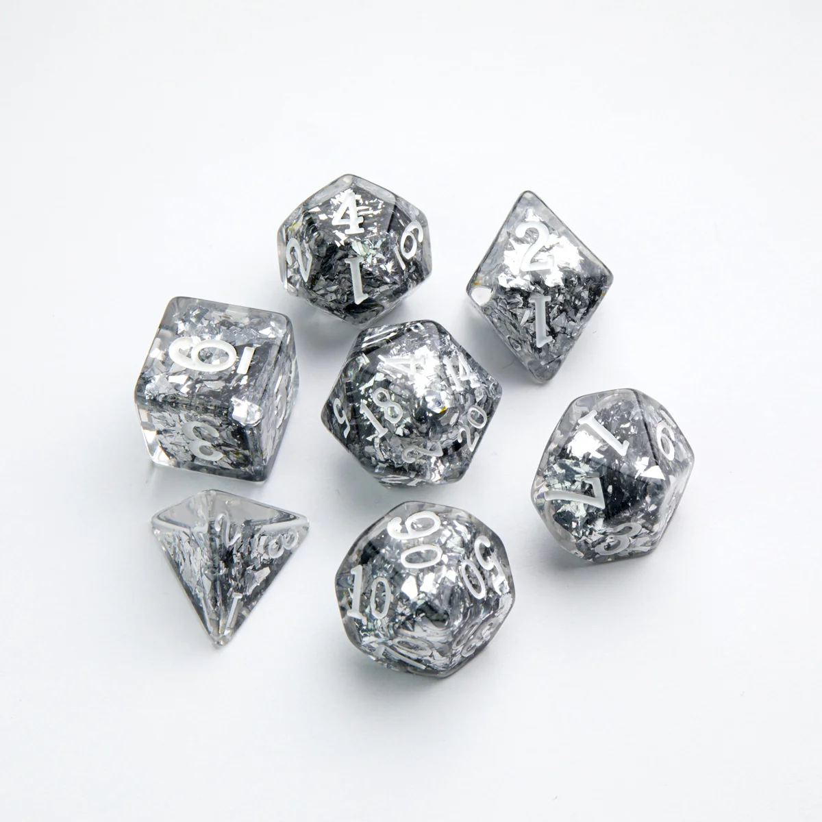 Gamegenic Candy-like Series - Blackberry - 7 RPG Dice Set - Image 2