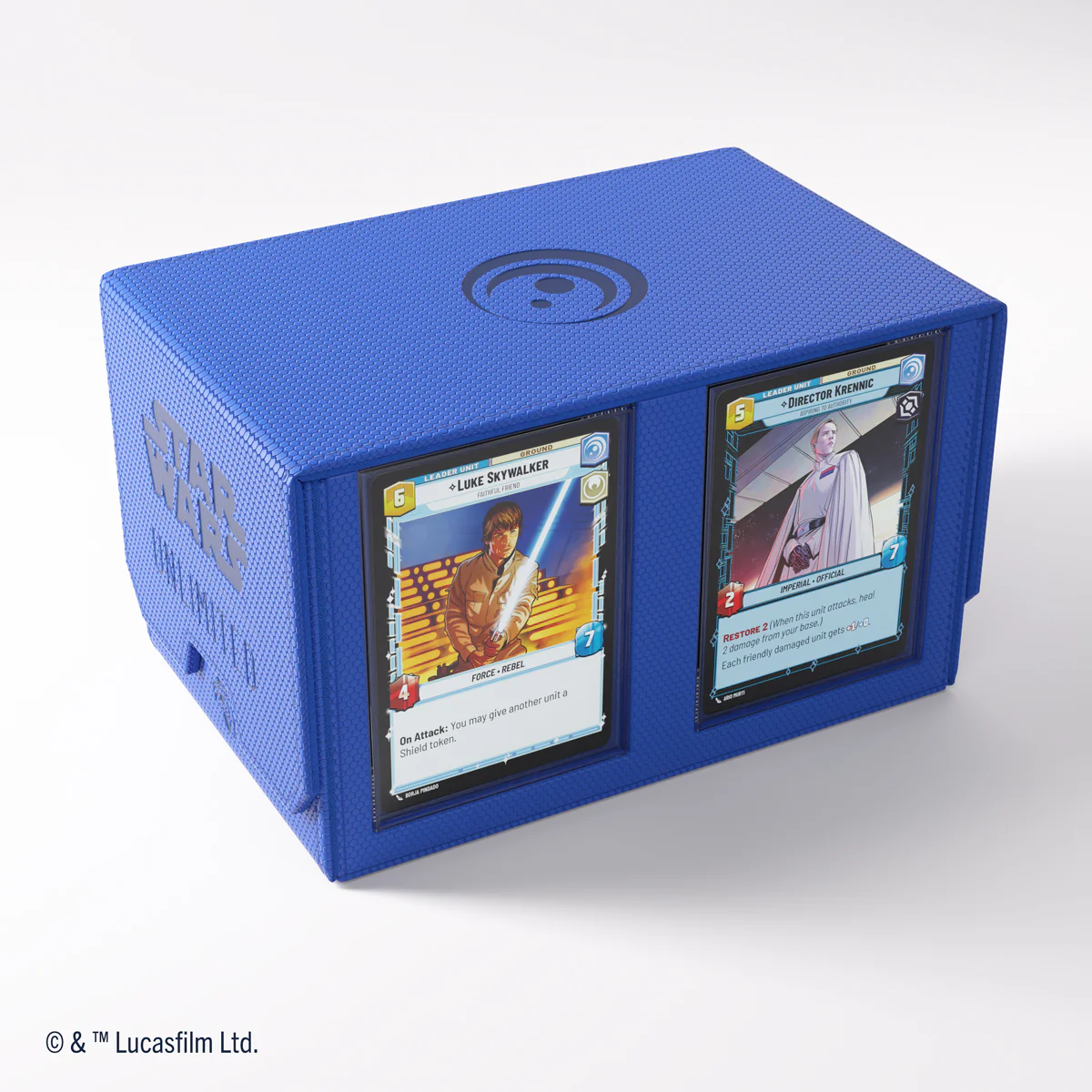Gamegenic Double Deck Pod - Star Wars Unlimited - Blue - Image 19