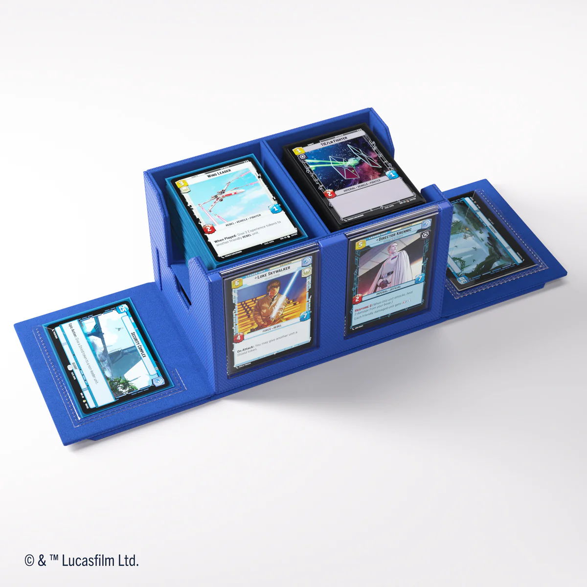 Gamegenic Double Deck Pod - Star Wars Unlimited - Blue - Image 3