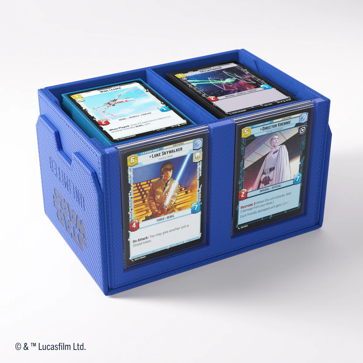 Gamegenic Double Deck Pod - Star Wars Unlimited - Blue - Image 6