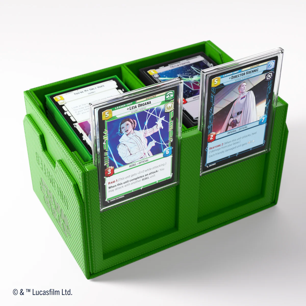 Gamegenic Double Deck Pod - Star Wars Unlimited - Green