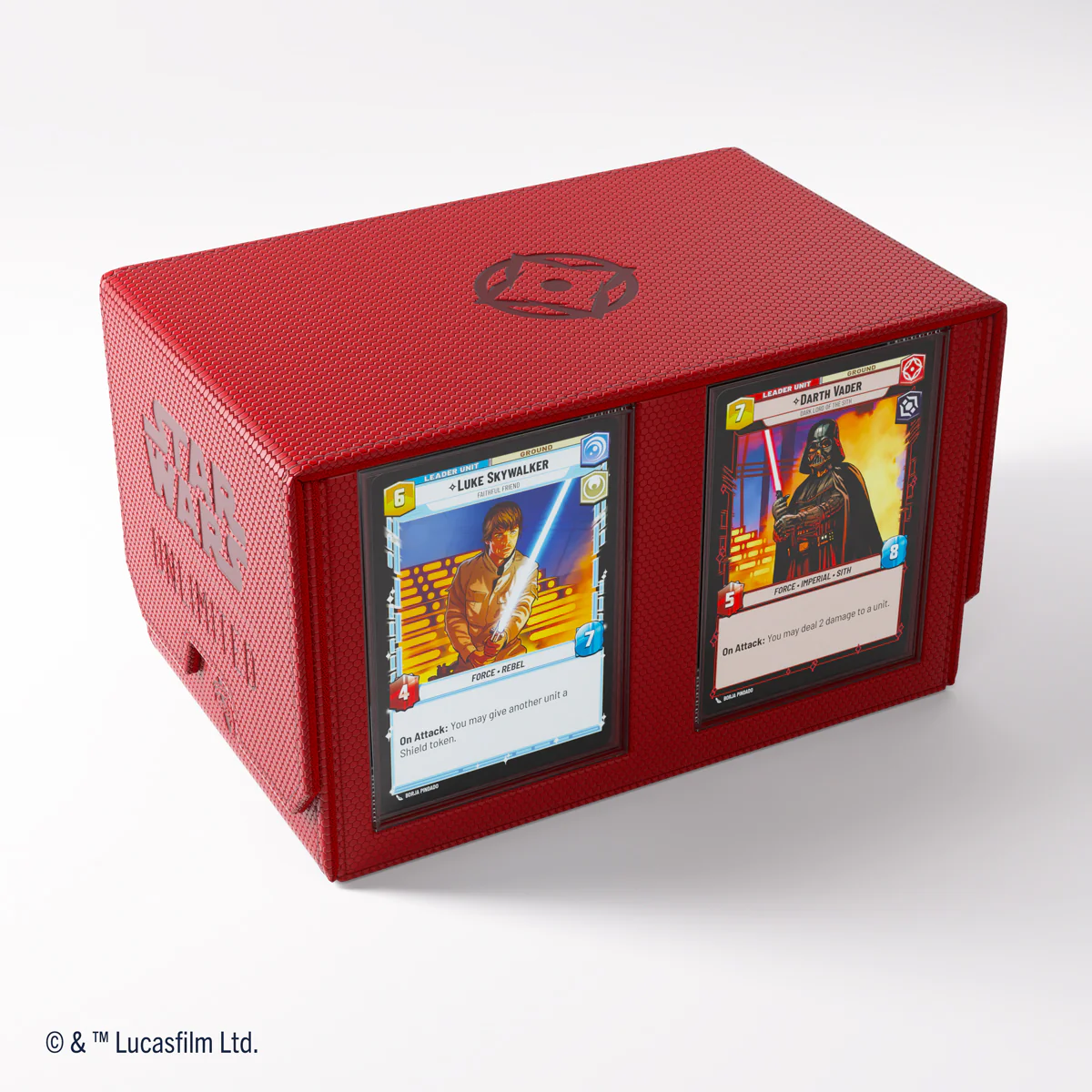 Gamegenic Double Deck Pod - Star Wars Unlimited - Red - Image 4
