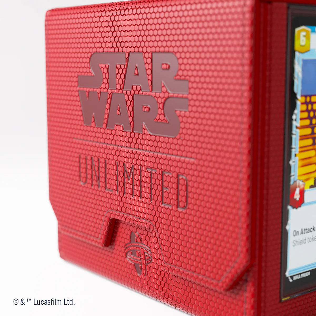 Gamegenic Double Deck Pod - Star Wars Unlimited - Red - Image 5