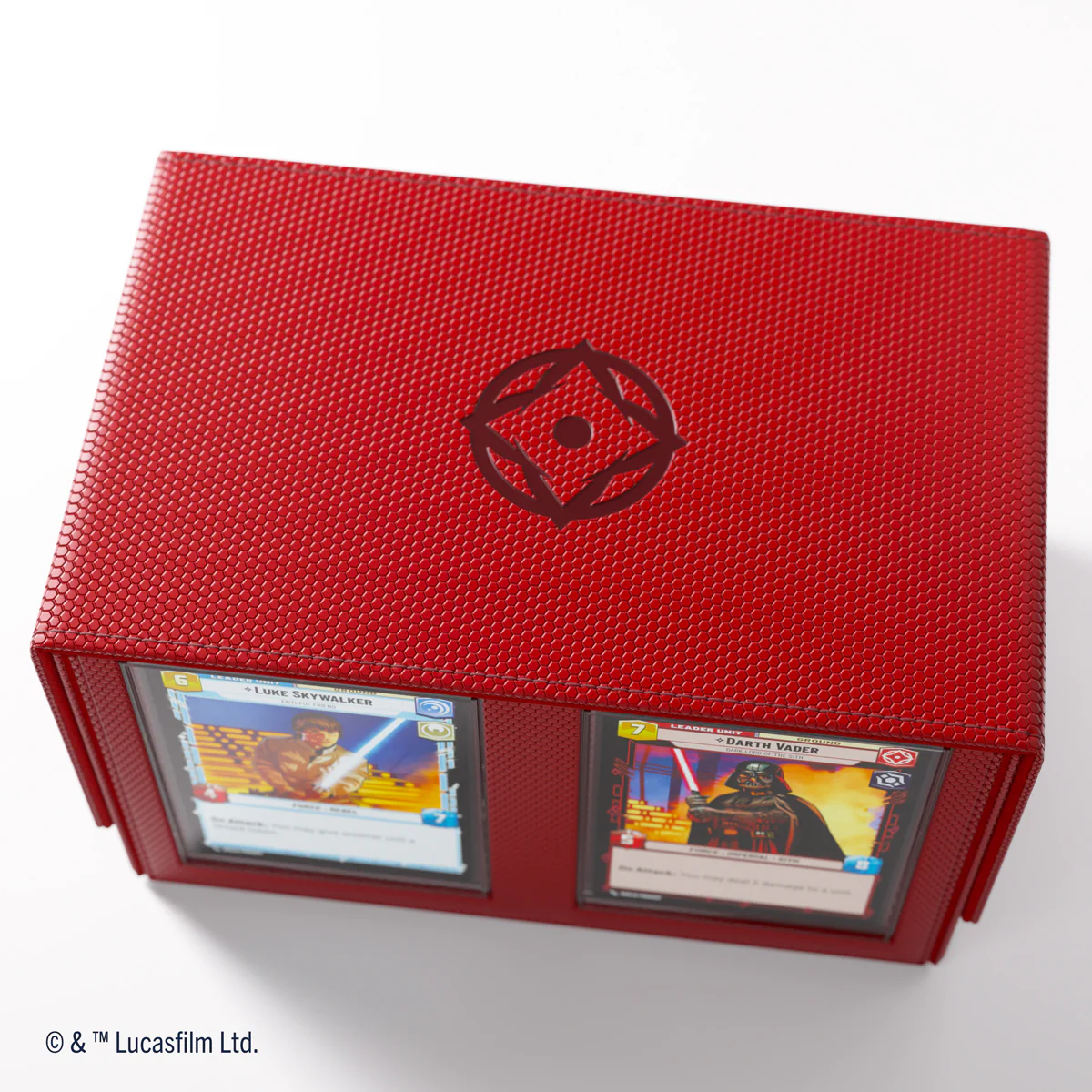 Gamegenic Double Deck Pod - Star Wars Unlimited - Red - Image 6