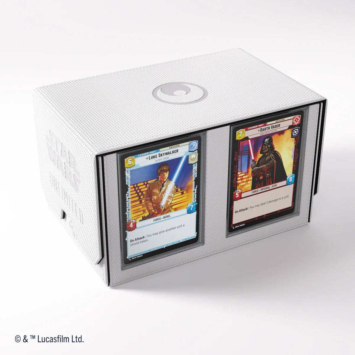 Gamegenic Double Deck Pod - Star Wars Unlimited - White - Image 18